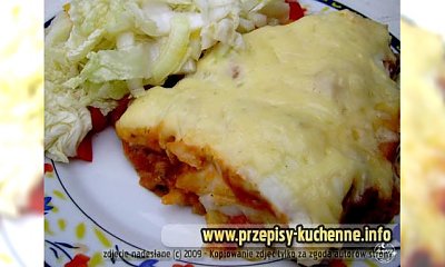 Zapiekanka grecka - muszaka