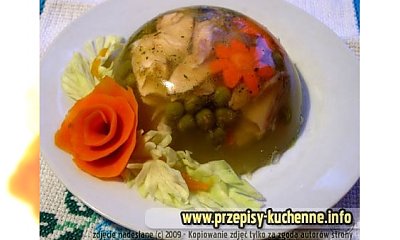 Łosoś w galarecie