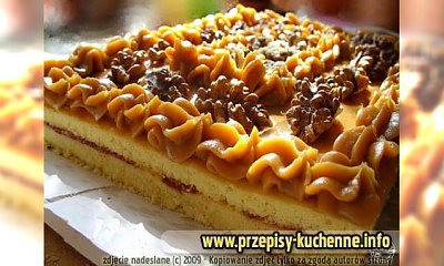 Mazurek kaimakowo-orzechowy