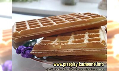 Gofry bardzo proste