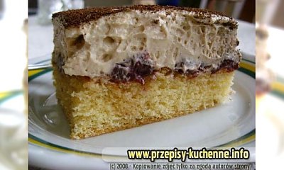 Placek z kawą - kawowy