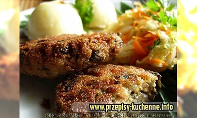 Kotlety mielone z grzybami