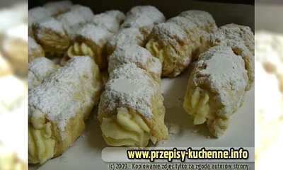 Francuskie rurki z kremem