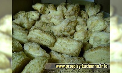Amoniaczki wyglądają jak ciastka francuskie