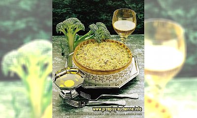 Pikantny tort z brokułami