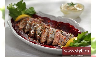 Świąteczne Carpaccio