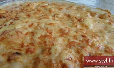 Zapiekanka makaronowa z warzywami