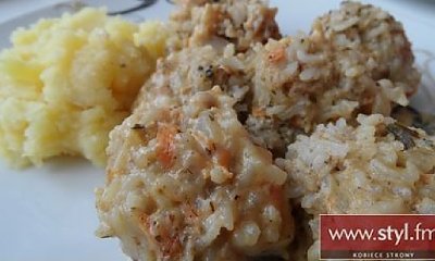 Kulki ryżowe z marchewką