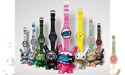 Artystyczna kolekcja Swatch i Kidrobot