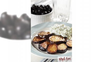 Grillowane bakłażany z serem feta
