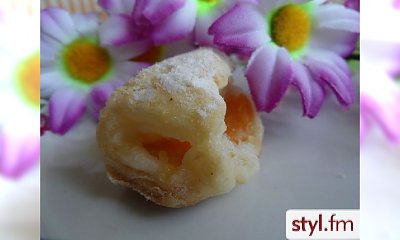 Ciastka z brzoskwiniami