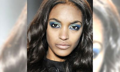 Pomysł na Sylwestra: makijaż w kolorze blue u Zac Posen