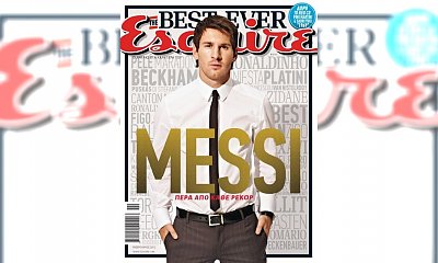 Lionel Messi w greckim Esquire