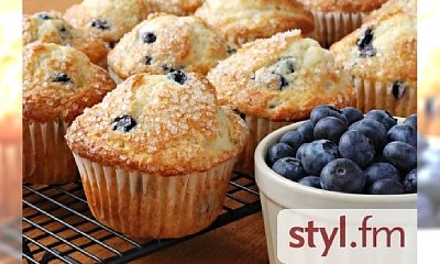 Jagodowe muffiny