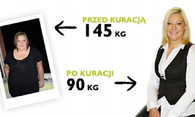 Pani Marzena schudła 55 kg!