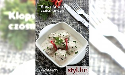 Klopsiki w sosie czosnkowym – przepis poleca dietetyk z Naturhouse
