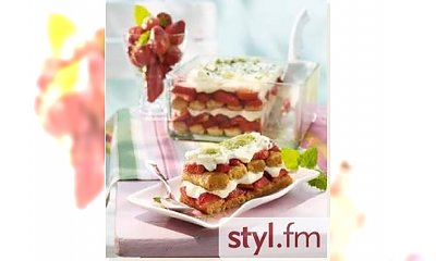Truskawkowe tiramisu alkoholowe