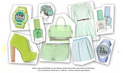 Trendy: miętowa wiosna