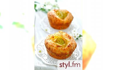 Muffiny z cukinią na słono