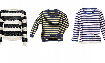 Trendy: sweterki w poziome paski