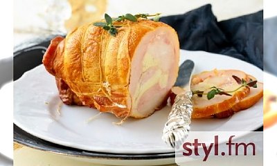 Roladki z indyka z cukinią