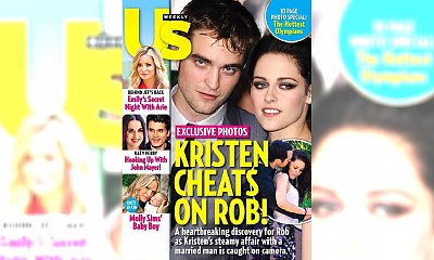 Kristen Stewart zdradziła Roberta Pattinsona!