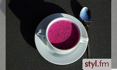 Klasyczny chłodnik z botwinki