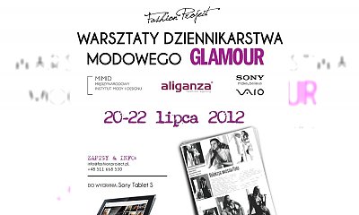 Warsztaty Dziennikarstwa modowego Glamour