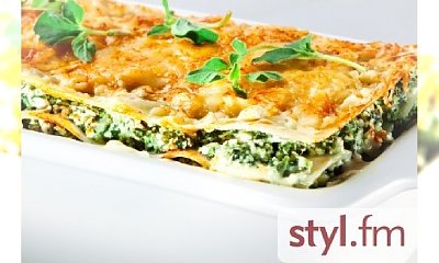 Lasagne ze szpinakiem
