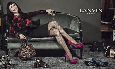 Dojrzałe modelki w kampanii Lanvin na jesień/zimę 2012