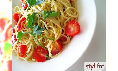 Spaghetti aglio, olio e peperoncino