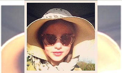 Miranda Kerr na afrykańskim safari