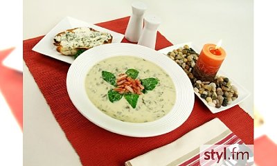 Zupa krem ze szpinaku