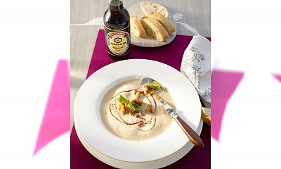 Zupa krem z ziemniaków i grzybów