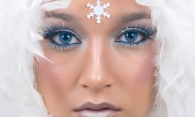 Makijaż Królowej Śniegu