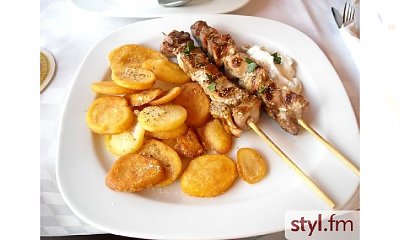 Szaszłyki z łososiem