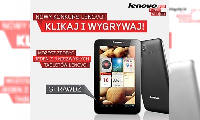 Wyniki pierwszego etapu konkursu: Wygraj tablet Lenovo A2107!