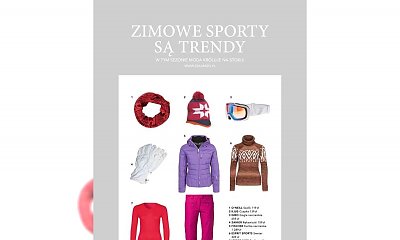 Zimowe sporty są trendy!
