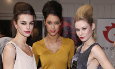 Fryzury modelek z Berlin Fashion Week