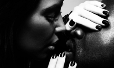 Kanye West i Kim Kardashian w najnowszym L'Officiel