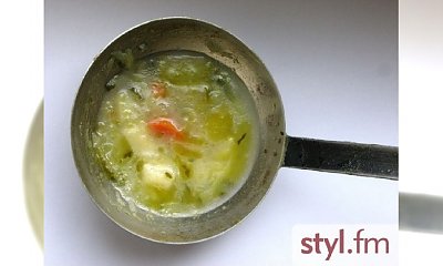 Szybka zupa ogórkowa