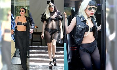 Lady Gaga w samej bieliźnie - nowy trend w modzie?