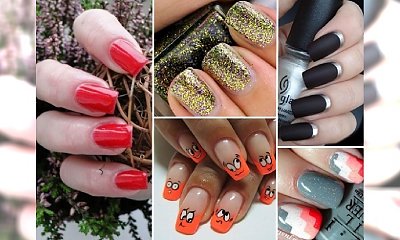 Manicure hybrydowy - galeria zdobień
