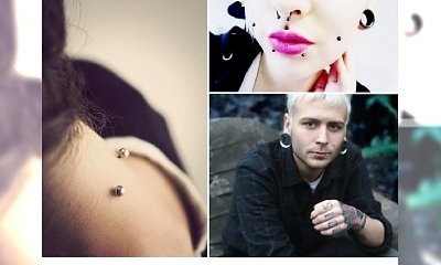 Piercing, skaryfikacje i inne modyfikacje - zobaczcie galerię!