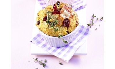 Muffiny z batatami i cranberries: słodko-pikantne ciastka