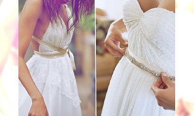 Proste i skromne suknie ślubne 2014