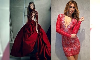 Lady in Red, czyli sukienki na sylwestra i studniówkę 2014!