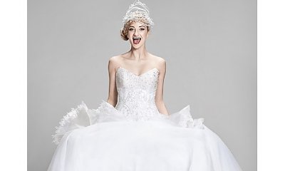 Suknie ślubne 2014 - sesja "Królowa Śniegu"