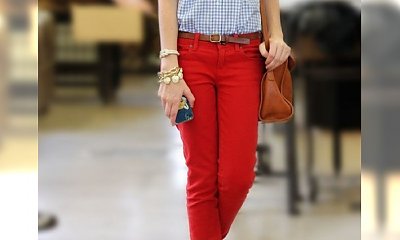 Czerwone spodnie - z czym najlepiej wyglądają