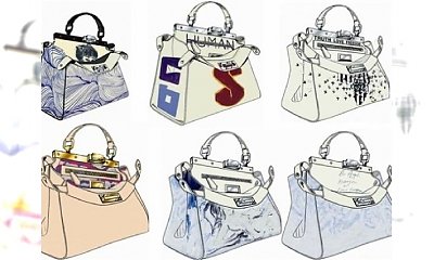 Peekaboo bag w rękach gwiazd - Fendi charytatywnie
